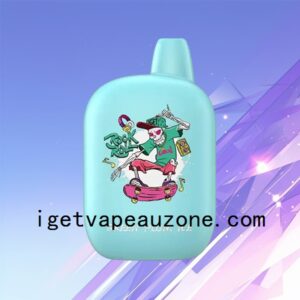 IGET B5000 Rechargeable Disposable Vape with 5000 Puffs Green Plum Ice