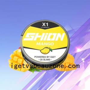 Flavors IGET SHION X1 Oral Nicotine Pouch Satisfying and Convenient Mango