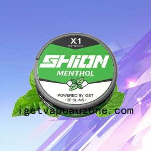 Flavors IGET SHION X1 Oral Nicotine Pouch Satisfying and Convenient Menthol
