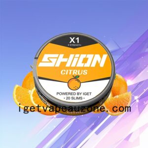 Flavors IGET SHION X1 Oral Nicotine Pouch Satisfying and Convenient Citrus