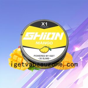Flavors IGET SHION X1 Oral Nicotine Pouch Satisfying and Convenient Mango