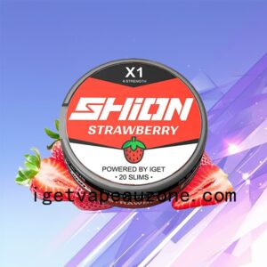 Flavors IGET SHION X1 Oral Nicotine Pouch Satisfying and Convenient Strawberry