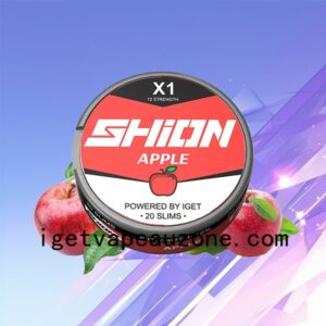 Flavors IGET SHION X1 Oral Nicotine Pouch Satisfying and Convenient Apple
