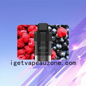 Nicotine Free IGET Bar Plus Pod with 6000 Puffs Extended Enjoyment Raspberry Berry