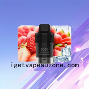 Nicotine Free IGET Bar Plus Pod with 6000 Puffs Extended Enjoyment Strawberry Watermelon Ice