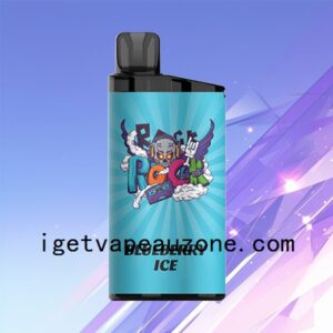 Nicotine Free IGET Bar Disposable Vape 3500 Puffs Pure Flavor Blueberry
