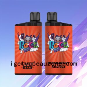 IGET Bar Disposable Vape 3500 Puffs Explore Delicious Flavors Strawberry Kiwi Ice