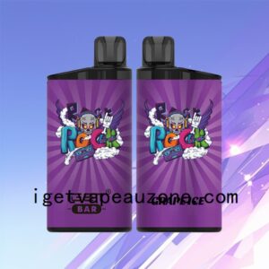 IGET Bar Disposable Vape 3500 Puffs Explore Delicious Flavors Grape Ice