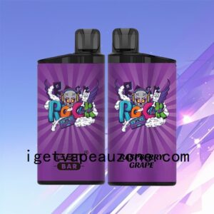 IGET Bar Disposable Vape 3500 Puffs Explore Delicious Flavors Raspberry Grape