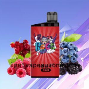 IGET Bar Disposable Vape 3500 Puffs Explore Delicious Flavors Quadruple Berry