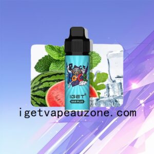 IGET Bar Plus Disposable Vape 6000 Puffs Ultimate Vaping Experience in Multiple Flavors Watermelon Mint Ice