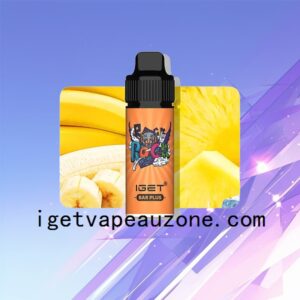 IGET Bar Plus Disposable Vape 6000 Puffs Ultimate Vaping Experience in Multiple Flavors Pineapple Banana