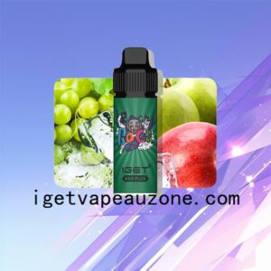 IGET Bar Plus Disposable Vape 6000 Puffs Ultimate Vaping Experience in Multiple Flavors Apple Grape Ice