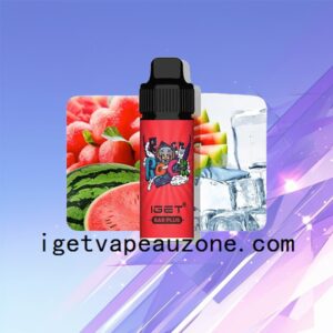 IGET Bar Plus Disposable Vape 6000 Puffs Ultimate Vaping Experience in Multiple Flavors Watermelon Ice