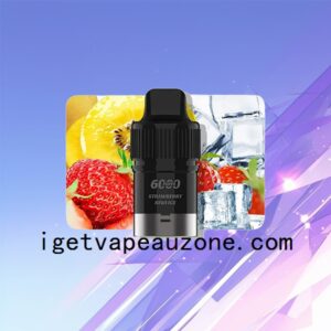IGET Bar Plus Pod Disposable Vape for Enhanced Flavor Strawberry Kiwi Ice