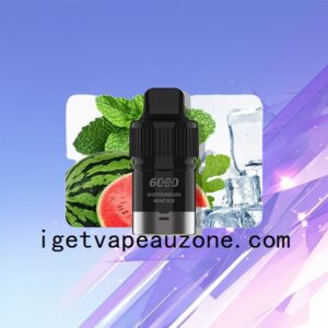 IGET Bar Plus Pod Disposable Vape for Enhanced Flavor Watermelon Mint Ice