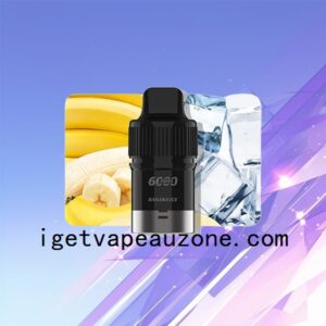 IGET Bar Plus Pod Disposable Vape for Enhanced Flavor Banana Ice