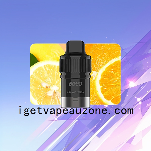 IGET Bar Plus Pod Disposable Vape for Enhanced Flavor Orange Lemon