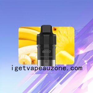 IGET Bar Plus Pod Disposable Vape for Enhanced Flavor Pineapple Banana