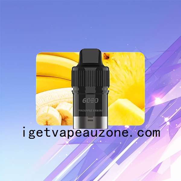 IGET Bar Plus Pod Disposable Vape for Enhanced Flavor Pineapple Banana
