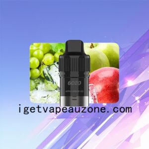 IGET Bar Plus Pod Disposable Vape for Enhanced Flavor Apple Grape Ice