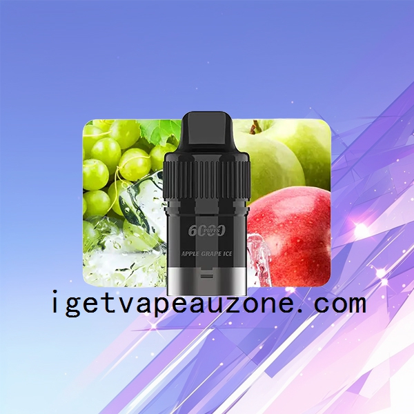 IGET Bar Plus Pod Disposable Vape for Enhanced Flavor Apple Grape Ice