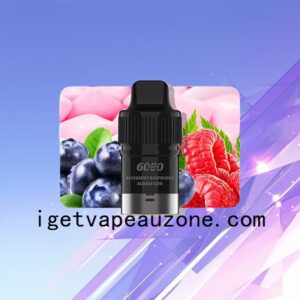 IGET Bar Plus Pod Disposable Vape for Enhanced Flavor Blueberry Raspberry Bubble Gum