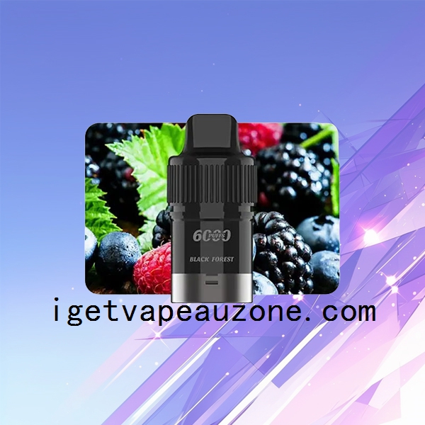 IGET Bar Plus Pod Disposable Vape for Enhanced Flavor Black Forest (NEW)