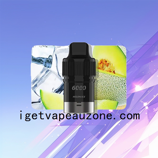 IGET Bar Plus Pod Disposable Vape for Enhanced Flavor Melon Ice