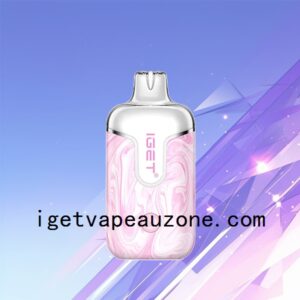 IGET Halo Vape Kit with 3000 Puffs Complete Vaping Solution Strawberry Kiwifruit