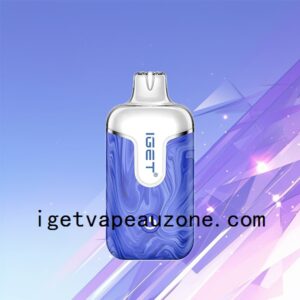 IGET Halo Vape Kit with 3000 Puffs Complete Vaping Solution Blueberry Berry