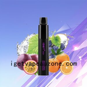 IGET Legend Disposable Vape 4000 Puffs Premium Performance Passion Fruit Grape Orange
