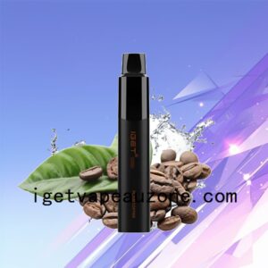 IGET Legend Disposable Vape 4000 Puffs Premium Performance Plain Coffee