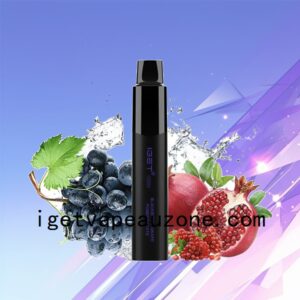 IGET Legend Disposable Vape 4000 Puffs Premium Performance Blackberry Grape Pomegranate