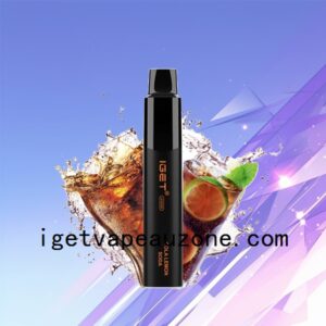 IGET Legend Disposable Vape 4000 Puffs Premium Performance Cola Lemon Soda
