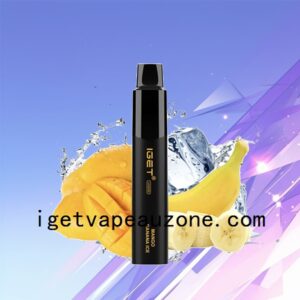 IGET Legend Disposable Vape 4000 Puffs Premium Performance Mango Banana Ice
