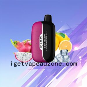 IGET Moon Disposable Vape 5000 Puffs Flavorful Journey Dragon Fruit Lemon lce