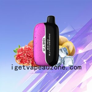 IGET Moon Disposable Vape 5000 Puffs Flavorful Journey Pomegranate Kiwi Ice