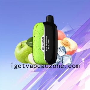 IGET Moon Disposable Vape 5000 Puffs Flavorful Journey Peach Apple Ice