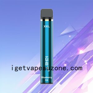 IGET XXL Disposable Vape 1800 Puffs Maximum Enjoyment Blueberry Ice