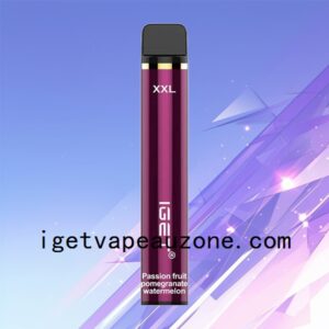 IGET XXL Disposable Vape 1800 Puffs Maximum Enjoyment Passion Fruit Pomegranate Watermelon