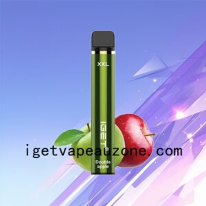 IGET XXL Disposable Vape 1800 Puffs Maximum Enjoyment Double Apple