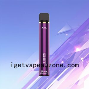 IGET XXL Disposable Vape 1800 Puffs Maximum Enjoyment Grape Blueberry