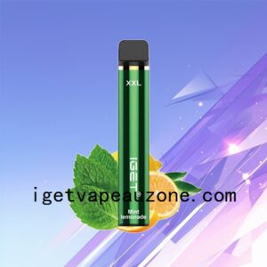 IGET XXL Disposable Vape 1800 Puffs Maximum Enjoyment Mint Lemonade
