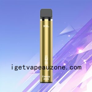 IGET XXL Nicotine Free Disposable Vape 1800 Puffs Guilt Free Pleasure Energy Drink