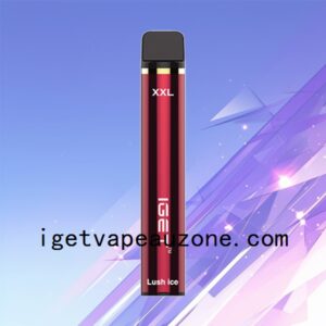 IGET XXL Nicotine Free Disposable Vape 1800 Puffs Guilt Free Pleasure Lush Ice
