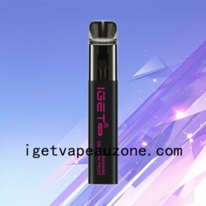 IGET King Disposable Vape 2600 Puffs Royal Taste Banana Dragon Fruit