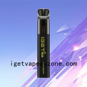 IGET King Disposable Vape 2600 Puffs Royal Taste Kiwi Grape