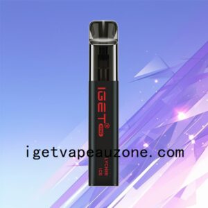 IGET King Disposable Vape 2600 Puffs Royal Taste Lychee Ice