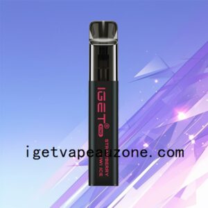 IGET King Disposable Vape 2600 Puffs Royal Taste Strawberry Kiwi Ice